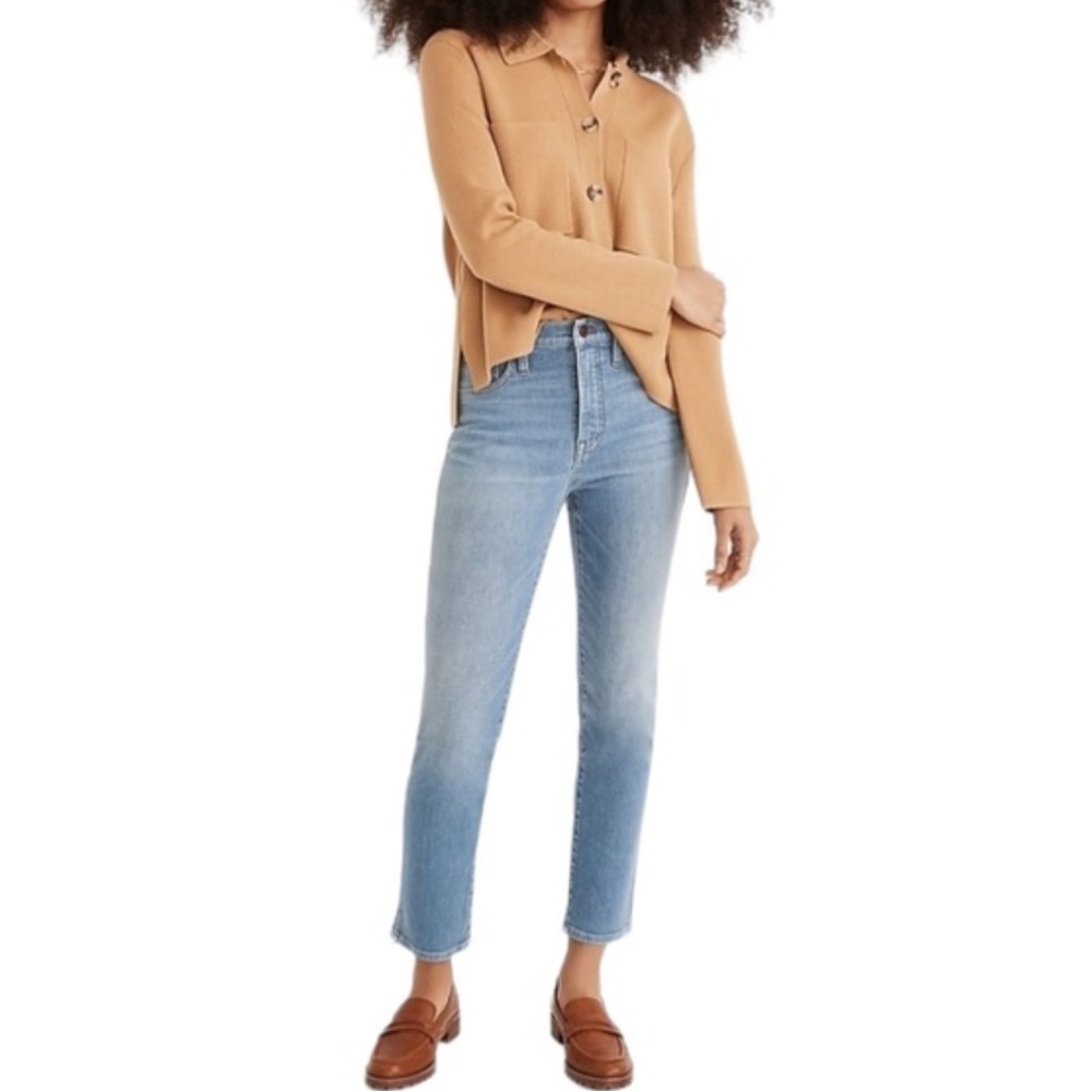Madewell Curvy Roadtripper Jeans Size 27 Light Wash